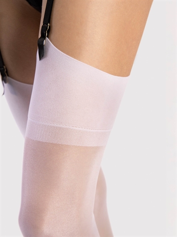 Stockings - Fiore - Infini - Klassisches Design - 15 den - Weiß