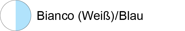 Bianco (Weiß)/Blau Bianco (Weiß)/Blau