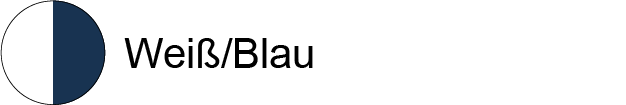 Weiß/Blau Weiß/Blau